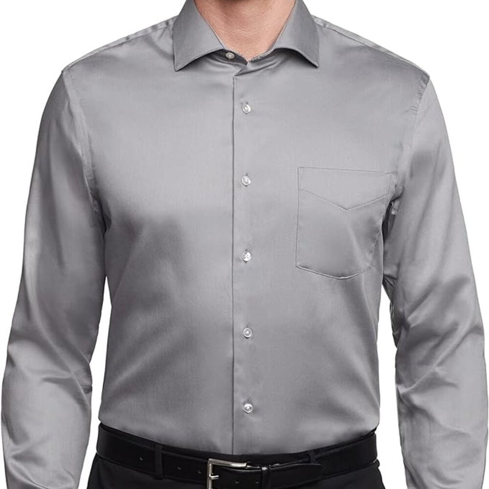 Express 1 MX Men's Fitted Button Down Shirt Sz XL (17-17.5")